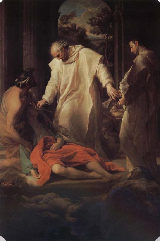 Pompeo Batoni Detuo Luo Fu Bona really mei and treatment of the dead Sweden oil painting art